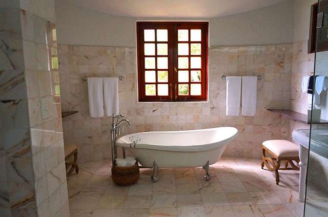 blocked bath